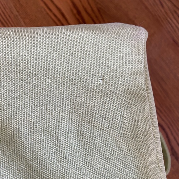 Pottery barn kids small green canvas bin - Picture 4 of 7